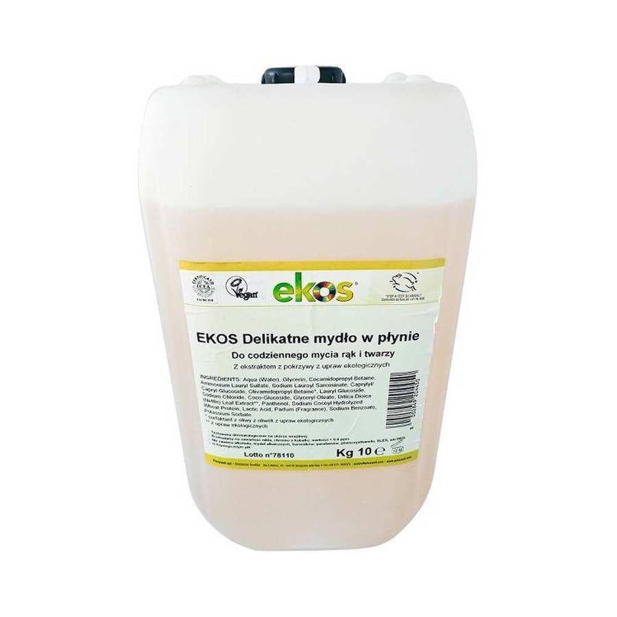 Ekos Delikatne mydło w płynie z pokrzywą 10 l