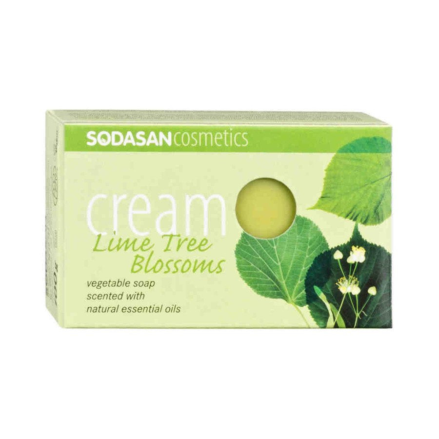 Sodasan Mydło o zapachu kwiatów lipy 100g
